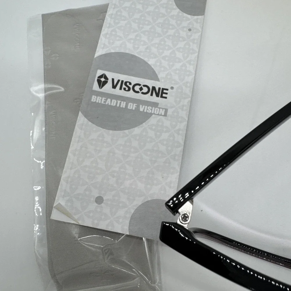 VISOONE Enhanced Version Rectangle‎  Look Blue Light Blocking Glasses New Black